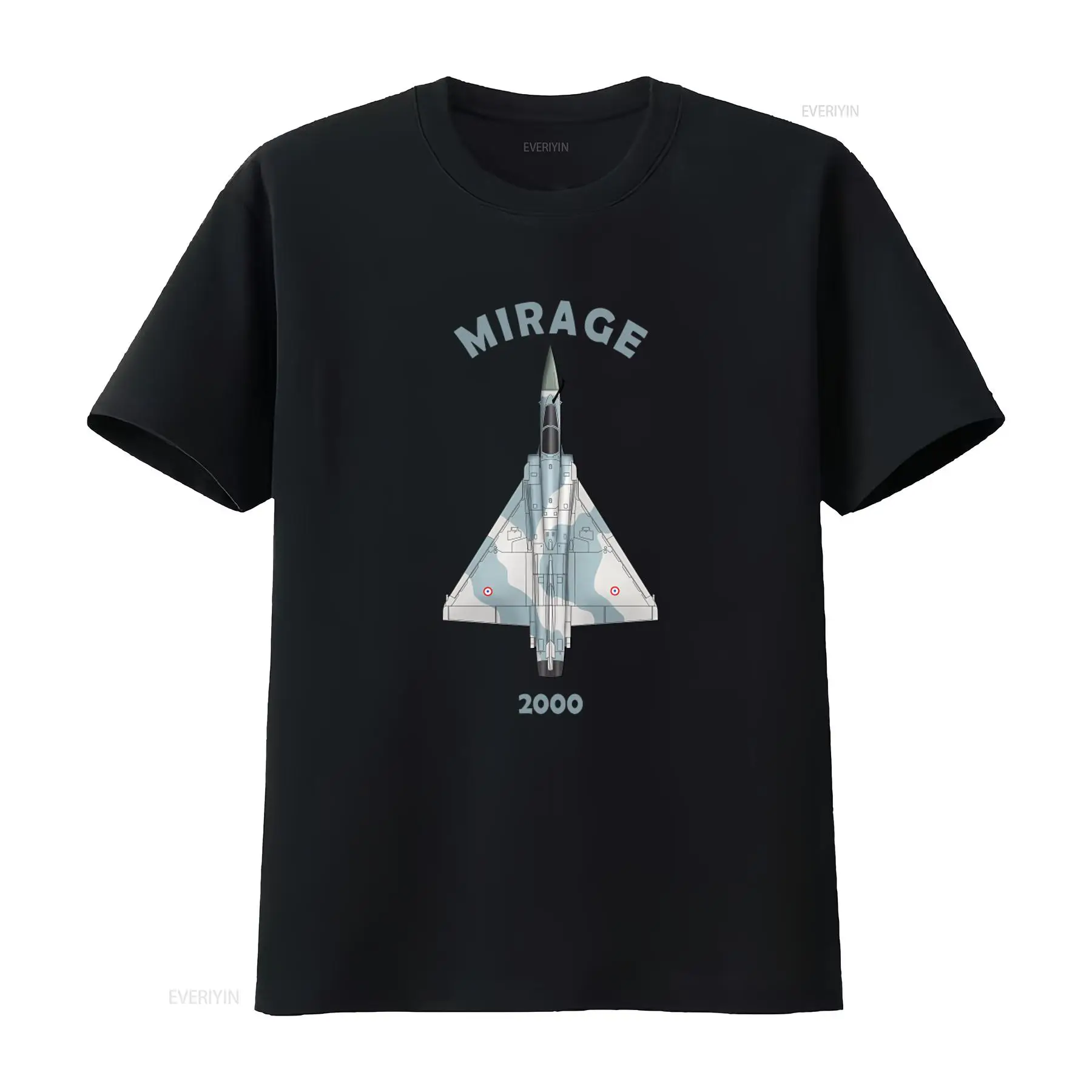 Vintage Fashion Enthusiasts - Camiseta Mirage 2000 Military Jet Fighter