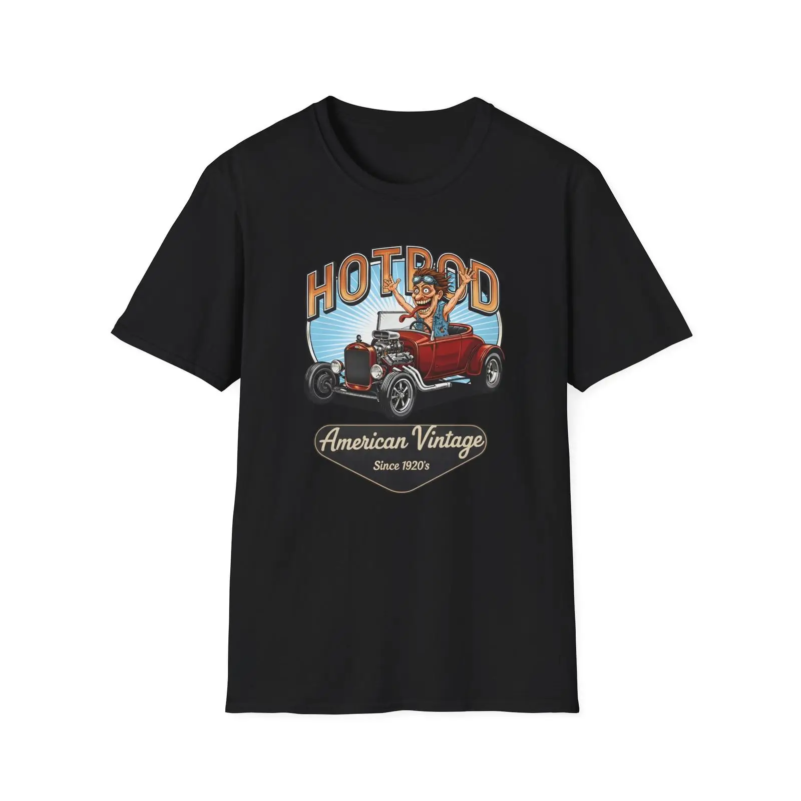 Vintage Fashion Enthusiasts - Camiseta Vintage Hotrod para Entusiastas de
