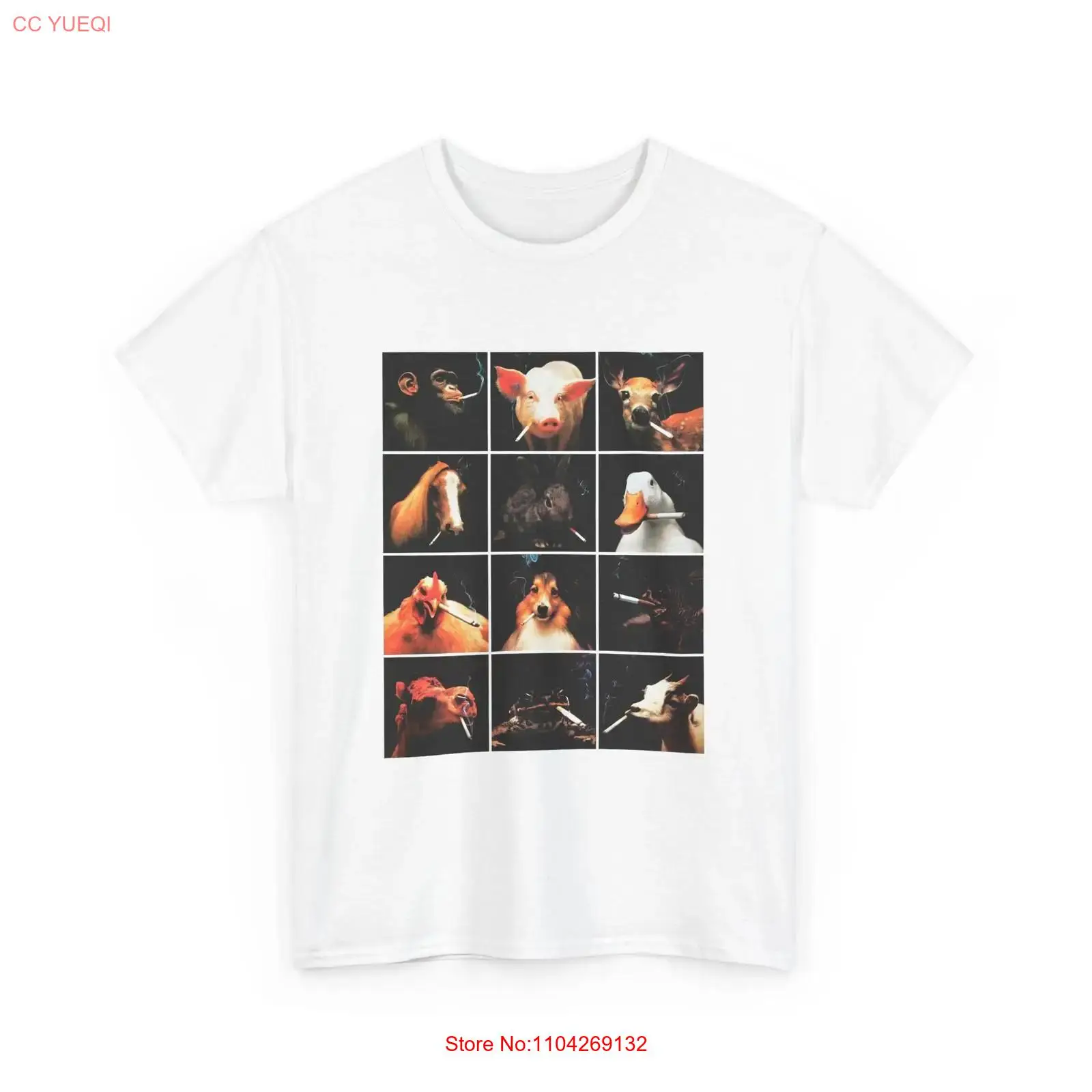 Vintage Fashion Campaigns - Camiseta vintage com reprodução de pôster