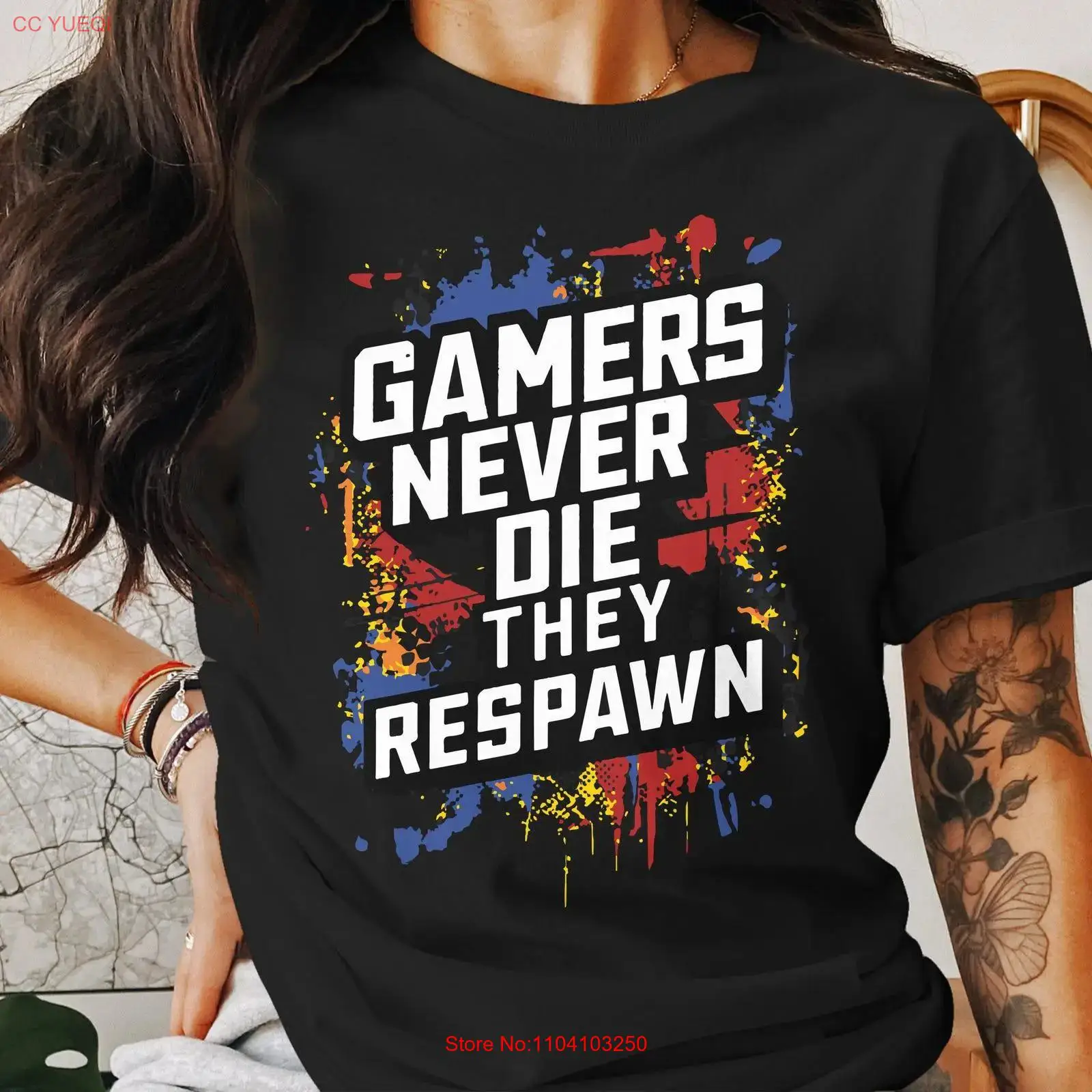 Vintage Fashion Enthusiasts - Camiseta engraçada para jogadores, com estampa