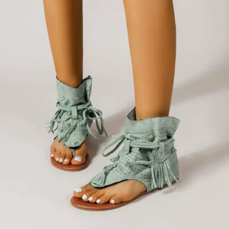 Vintage Fashion Ladies - Novas Sandálias Femininas de Luxo 2026: