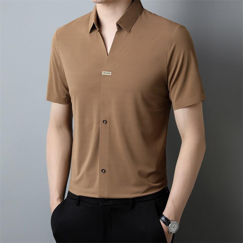 Vintage Fashion Campaigns - Camisa Masculina Vintage de Verão em