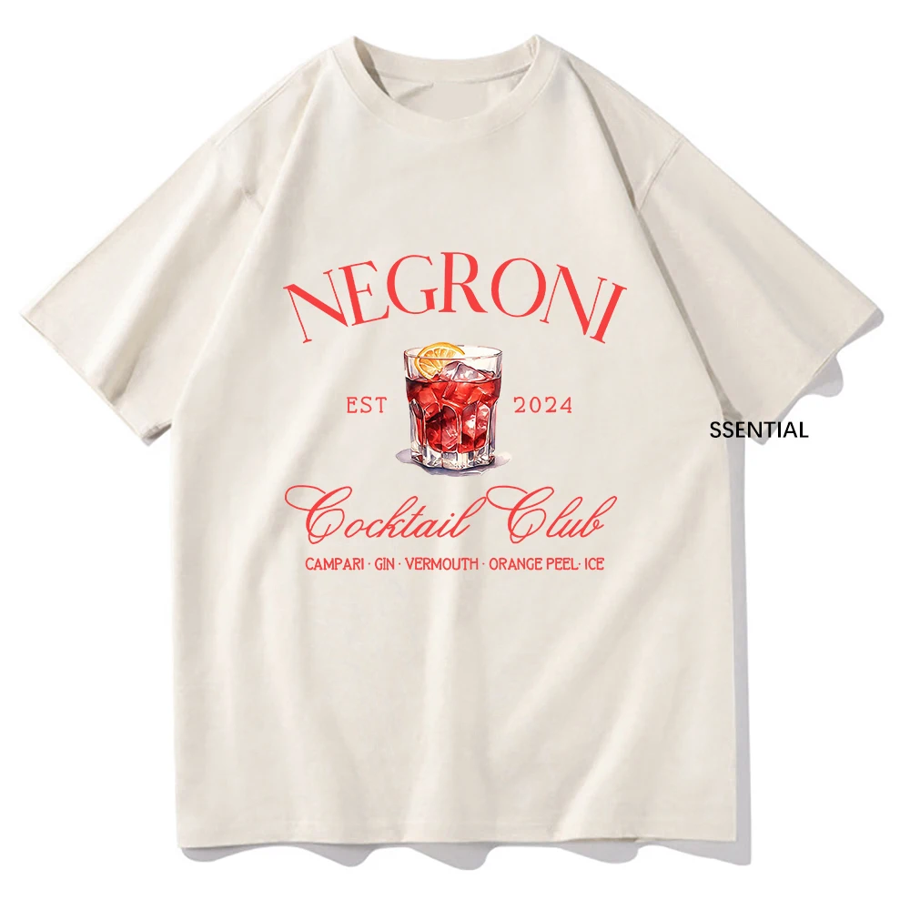 Negroni-Unisex Social Club Cam - Vintage Fashion Jersey avaliação e preço