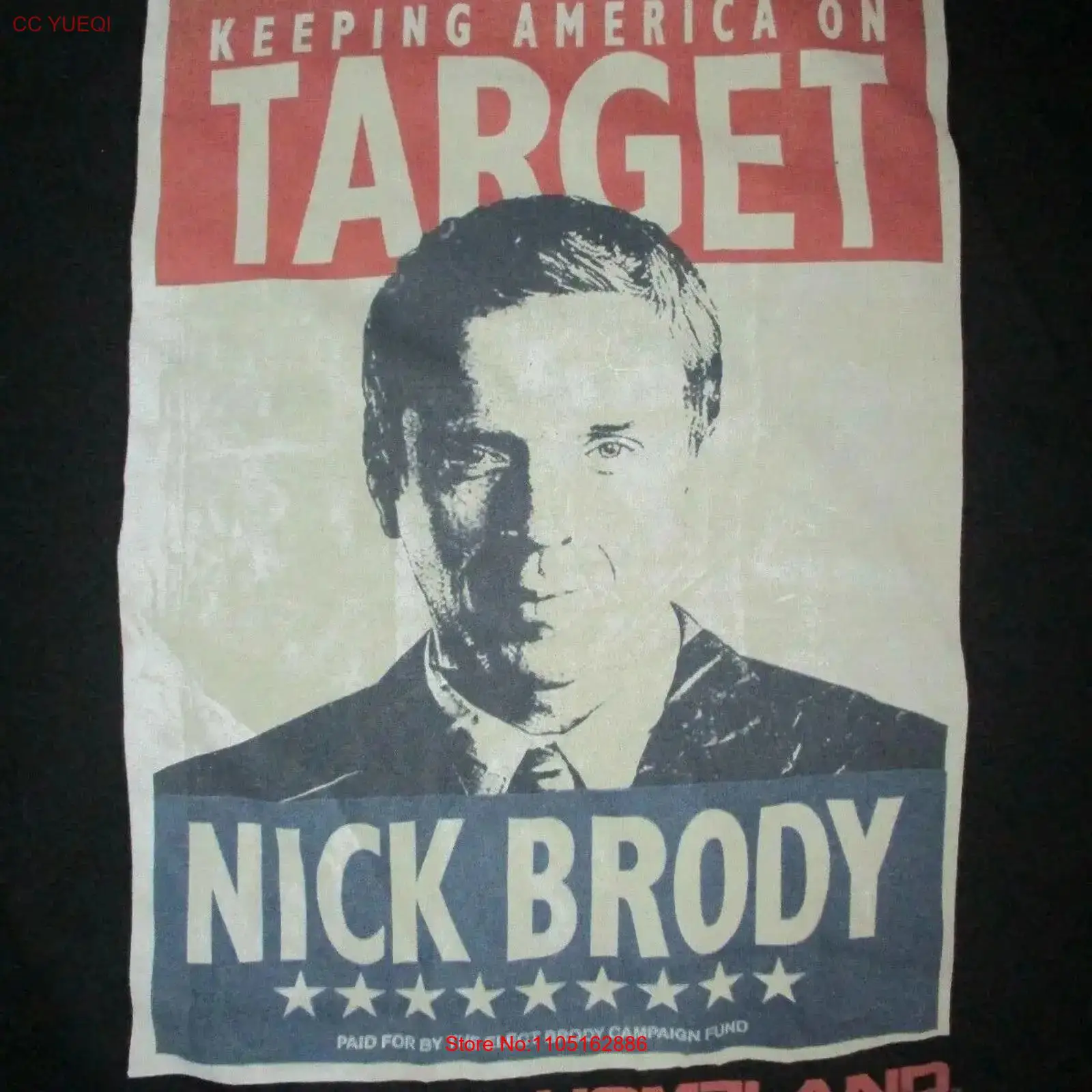 HOMELAND NICK BRODY T SHIRT Ca - Vintage Fashion Campaigns avaliação e preço