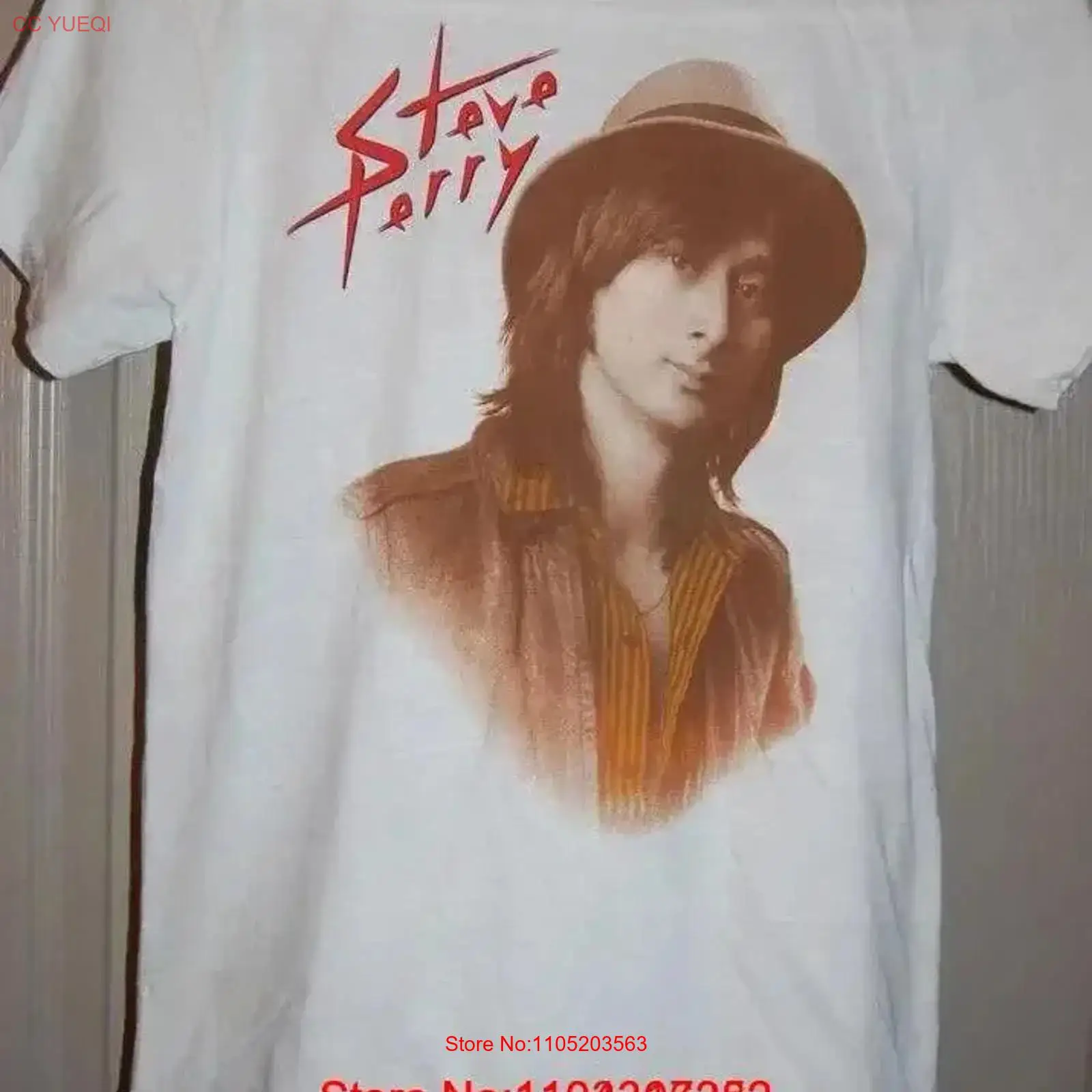 Steve Perry Concert Men T Shir - Vintage Fashion Jersey avaliação e preço