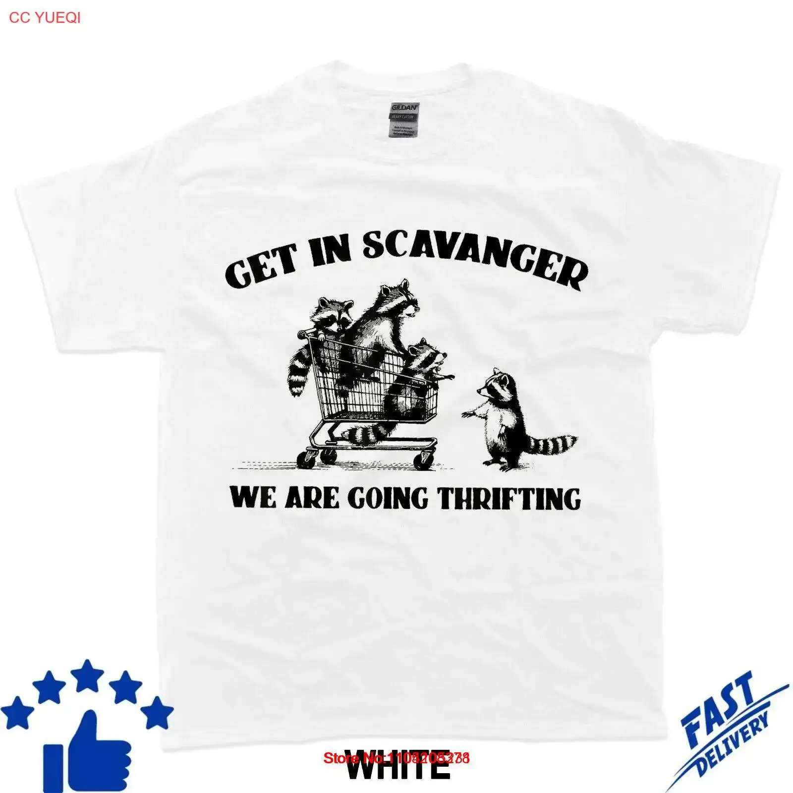 Get In Scavenger We're Going T - Thrift Vintage Fashion Usa avaliação e preço