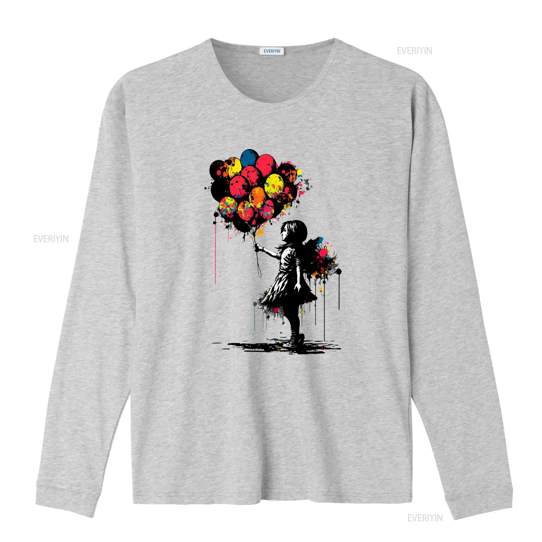 Camiseta Banksy Peace Balloon  - Vintage Fashion Jersey avaliação e preço