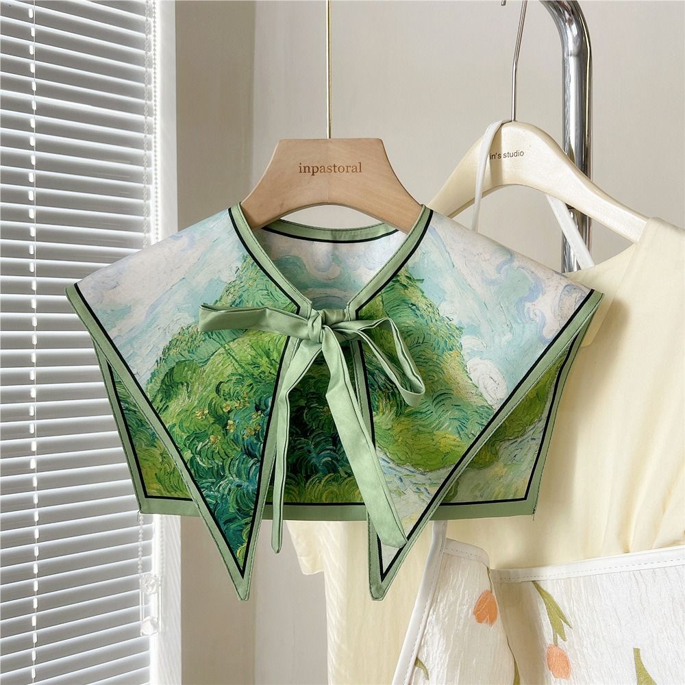 Colarinho falso padrão floral  - Vintage Fashion Jersey avaliação e preço