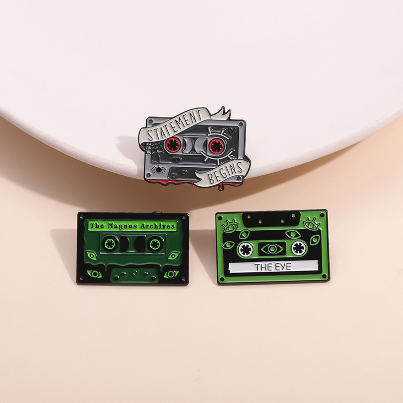 Broches de fita de música vint - Vintage Vibes Fashion avaliação e preço
