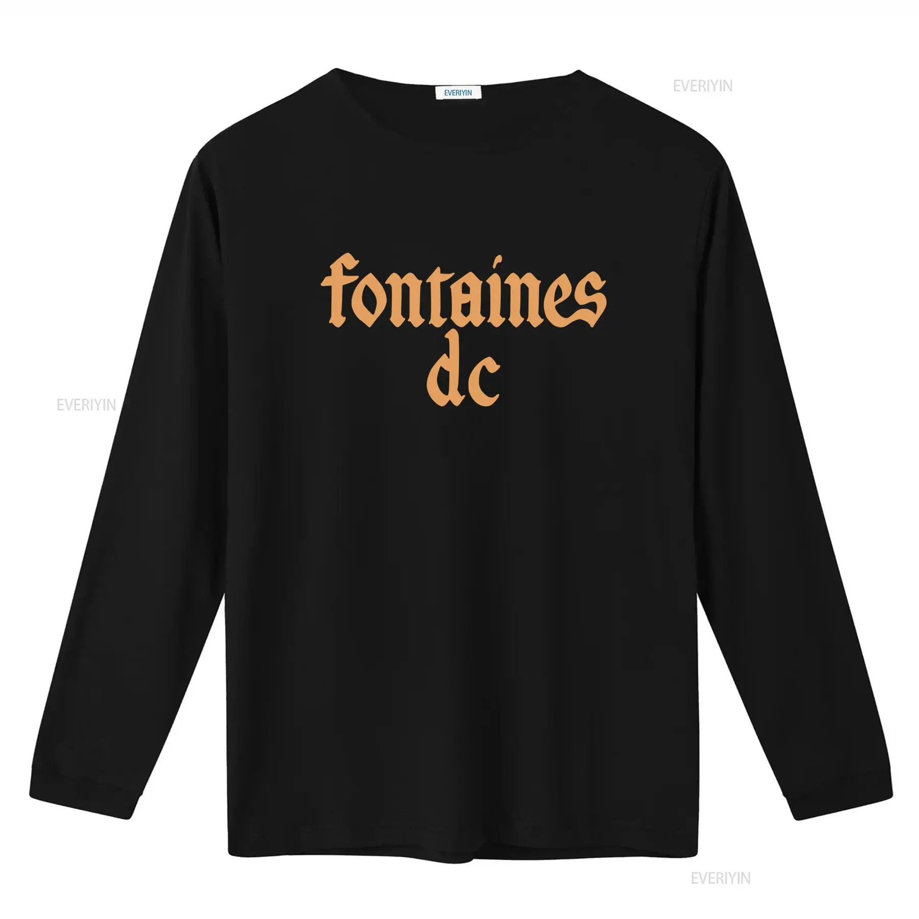 Camiseta preta 'Gothic Logo' d - Vintage Fashion Jersey avaliação e preço