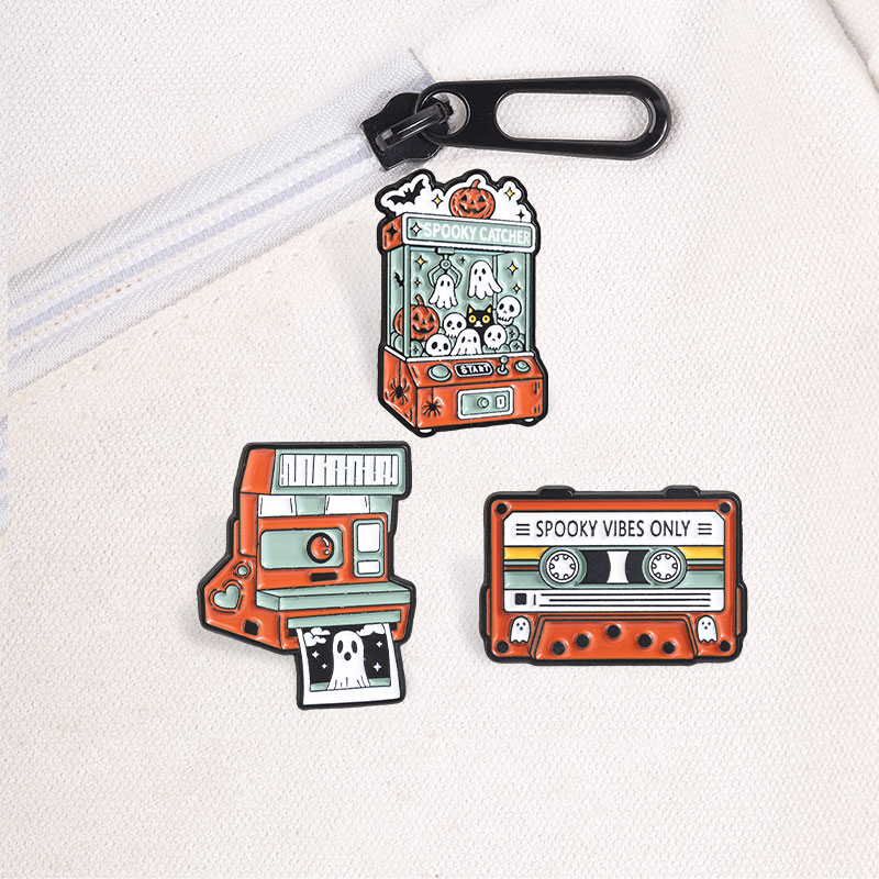 Pin Esmaltado de Câmera Polaro - Vintage Vibes Fashion avaliação e preço