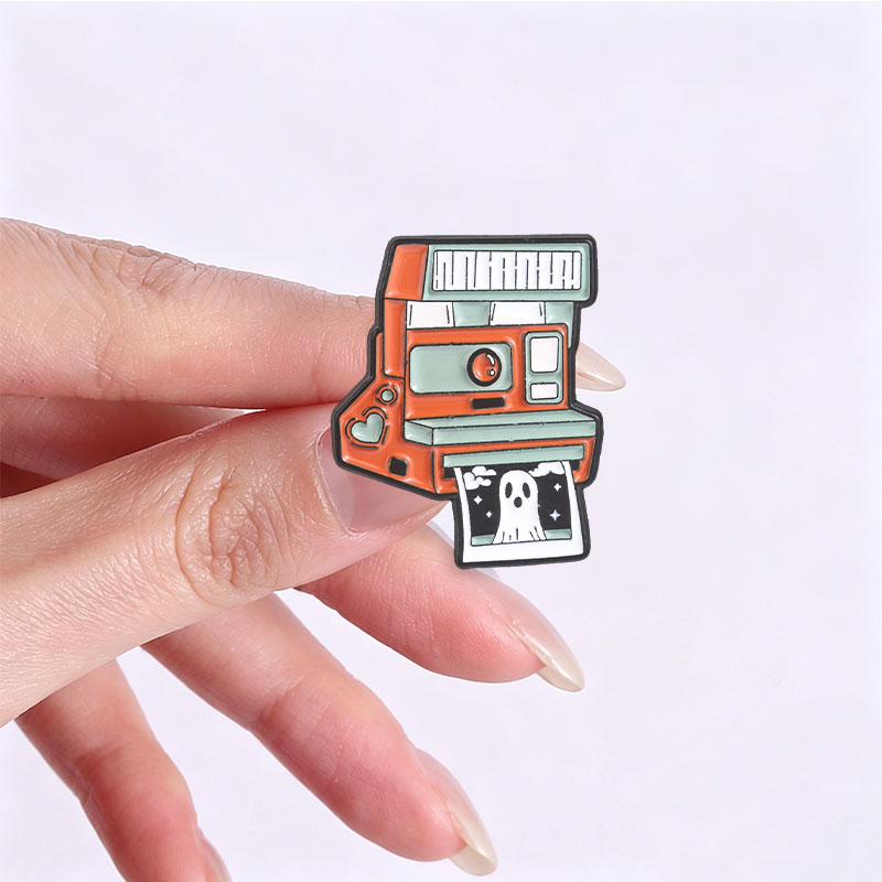 Pin Esmaltado de Câmera Polaro - Vintage Vibes Fashion avaliação e preço