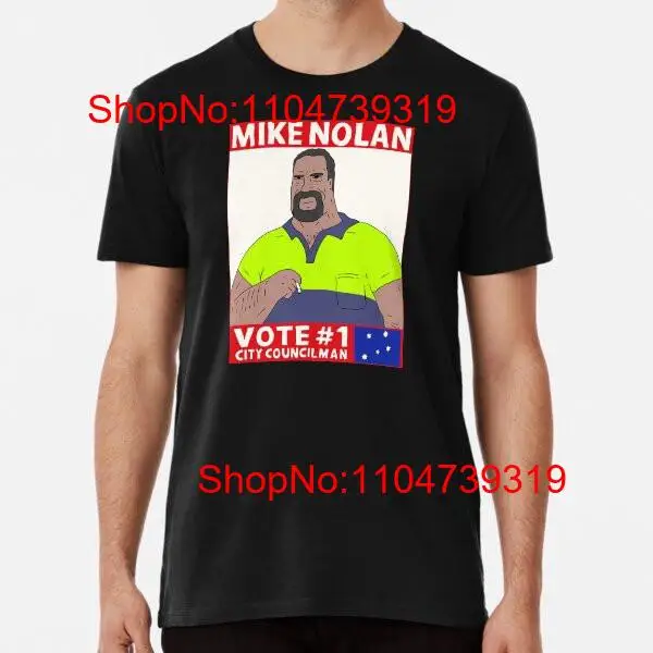 Vote Mike Nolan Premium Camise - Vintage Fashion Jersey avaliação e preço