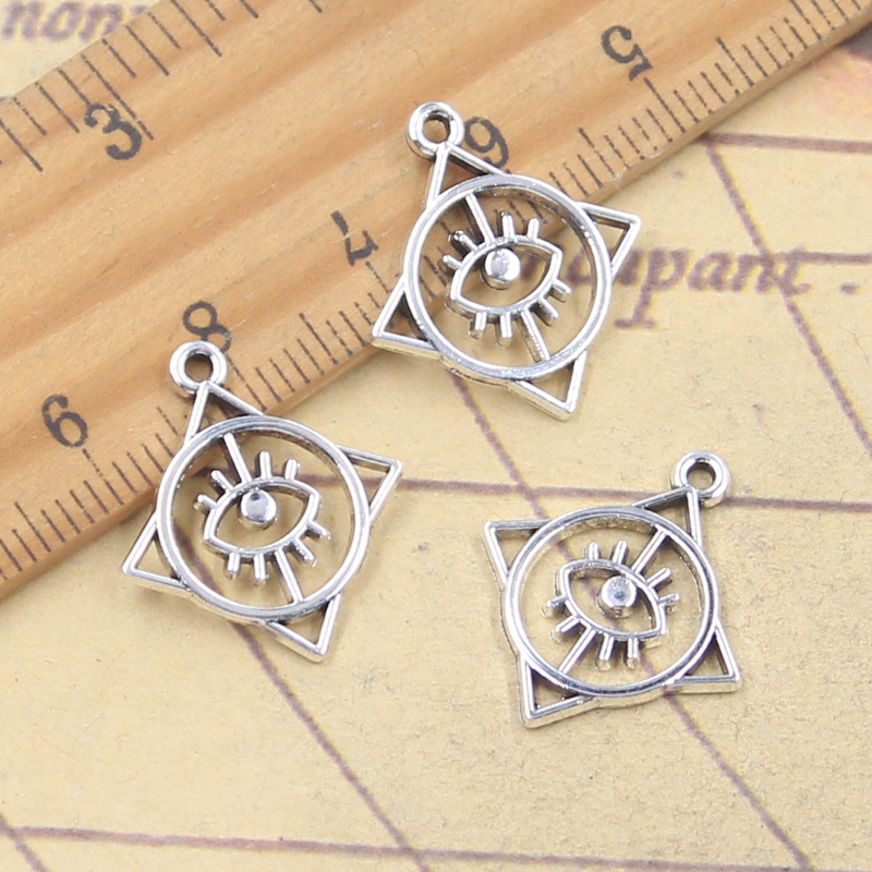20 pçs encantos quadrado redon - Vintage Fashion Finds avaliação e preço