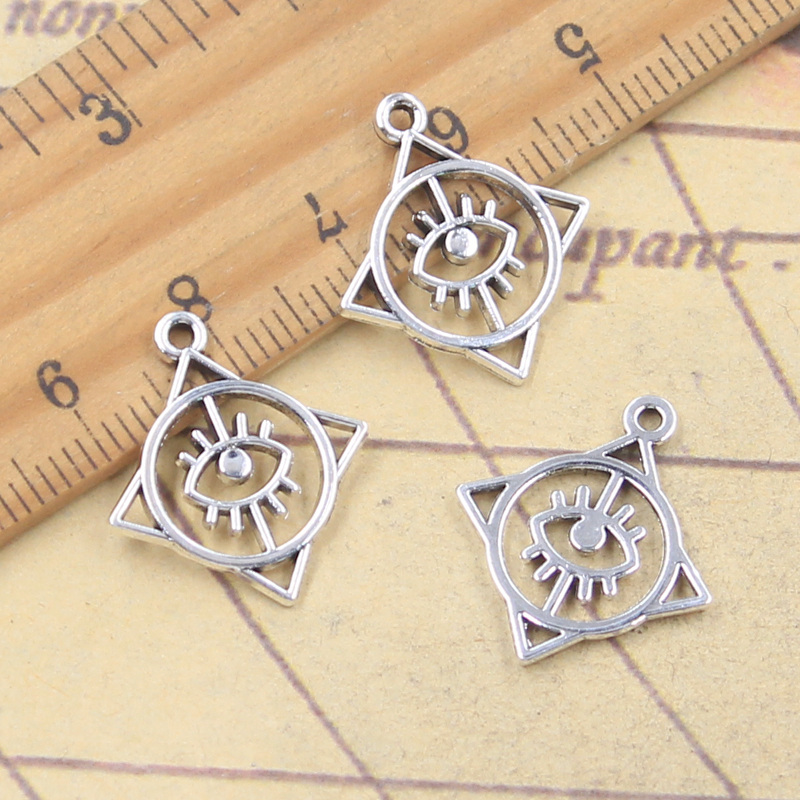 20 pçs encantos quadrado redon - Vintage Fashion Finds avaliação e preço
