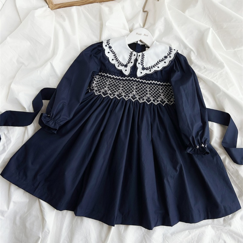 Vestido Vintage Azul Escuro Bo - Vintage Fashion Boutique avaliação e preço