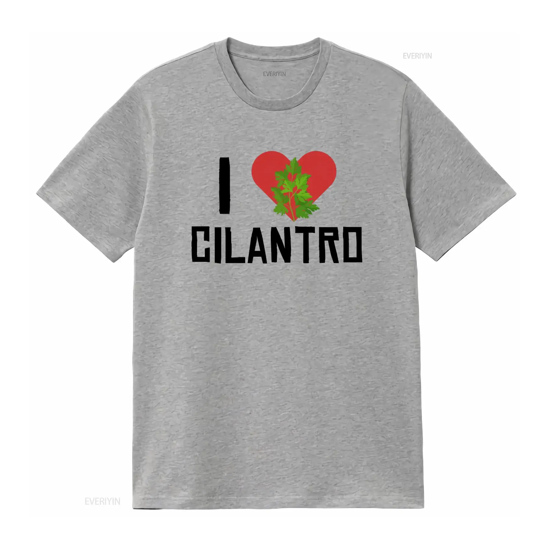 Camiseta 'Eu Amo Coentro' Perf - Vintage Fashion Enthusiasts avaliação e preço