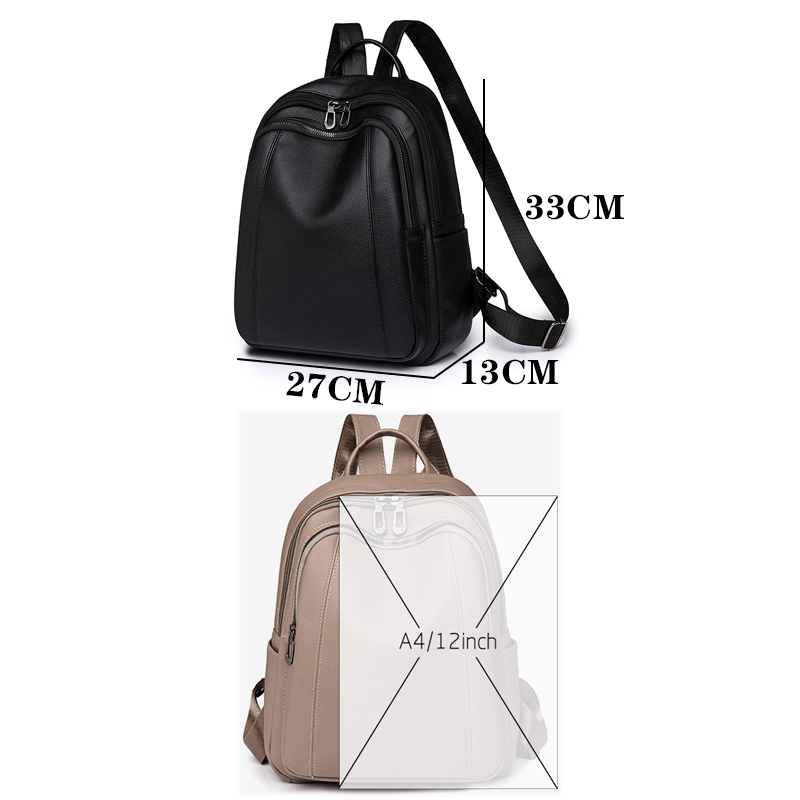 Mochila de couro de alta quali - Vintage Fashion Boutique avaliação e preço