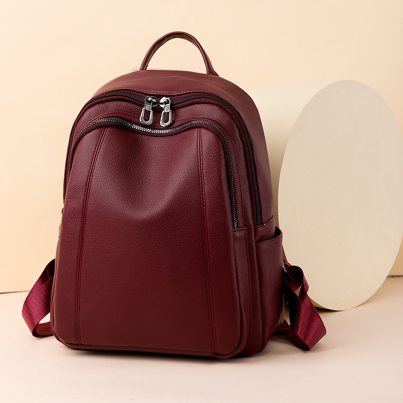 Mochila de couro de alta quali - Vintage Fashion Boutique avaliação e preço