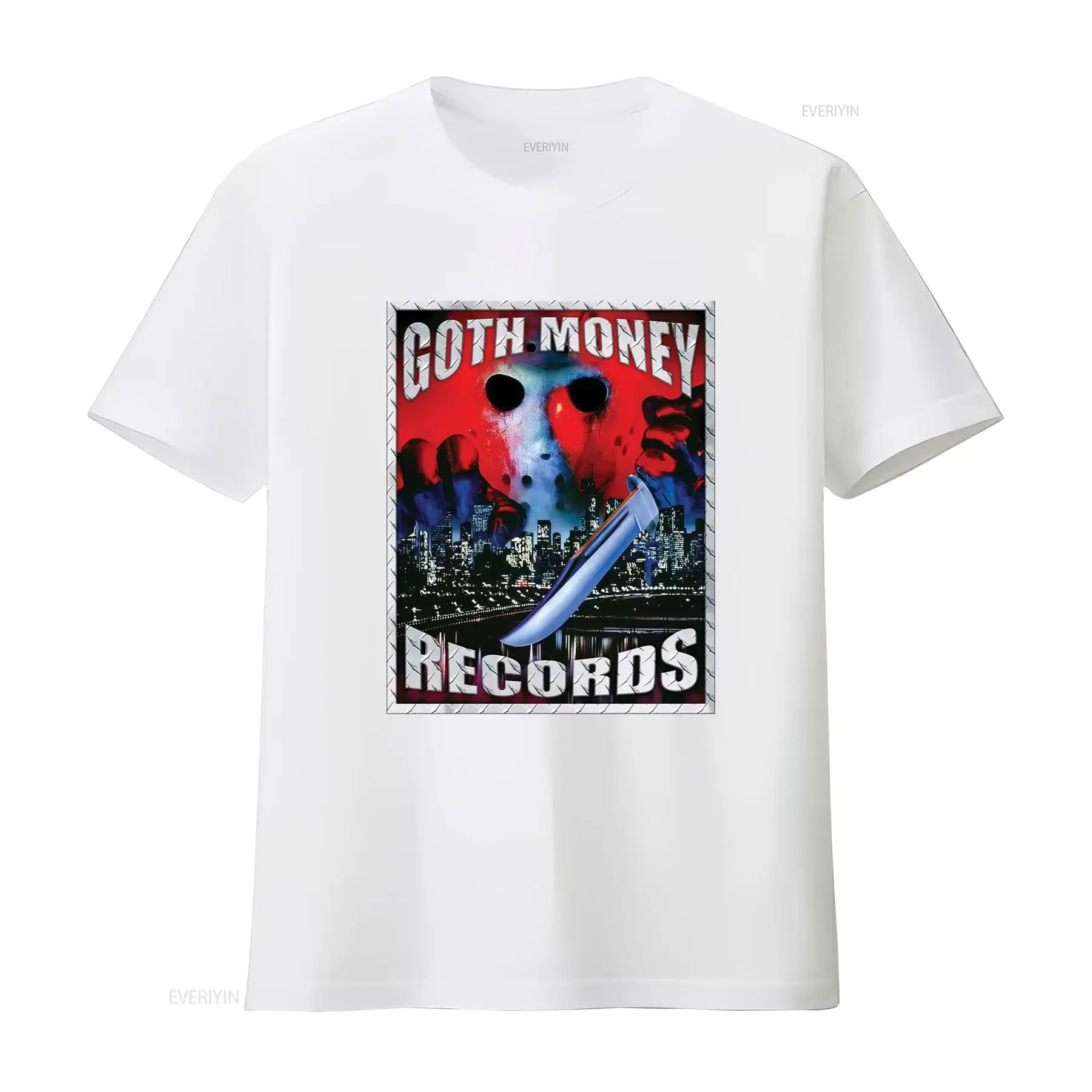 Camiseta Gótica Money Records  - Vintage Fashion Jersey avaliação e preço