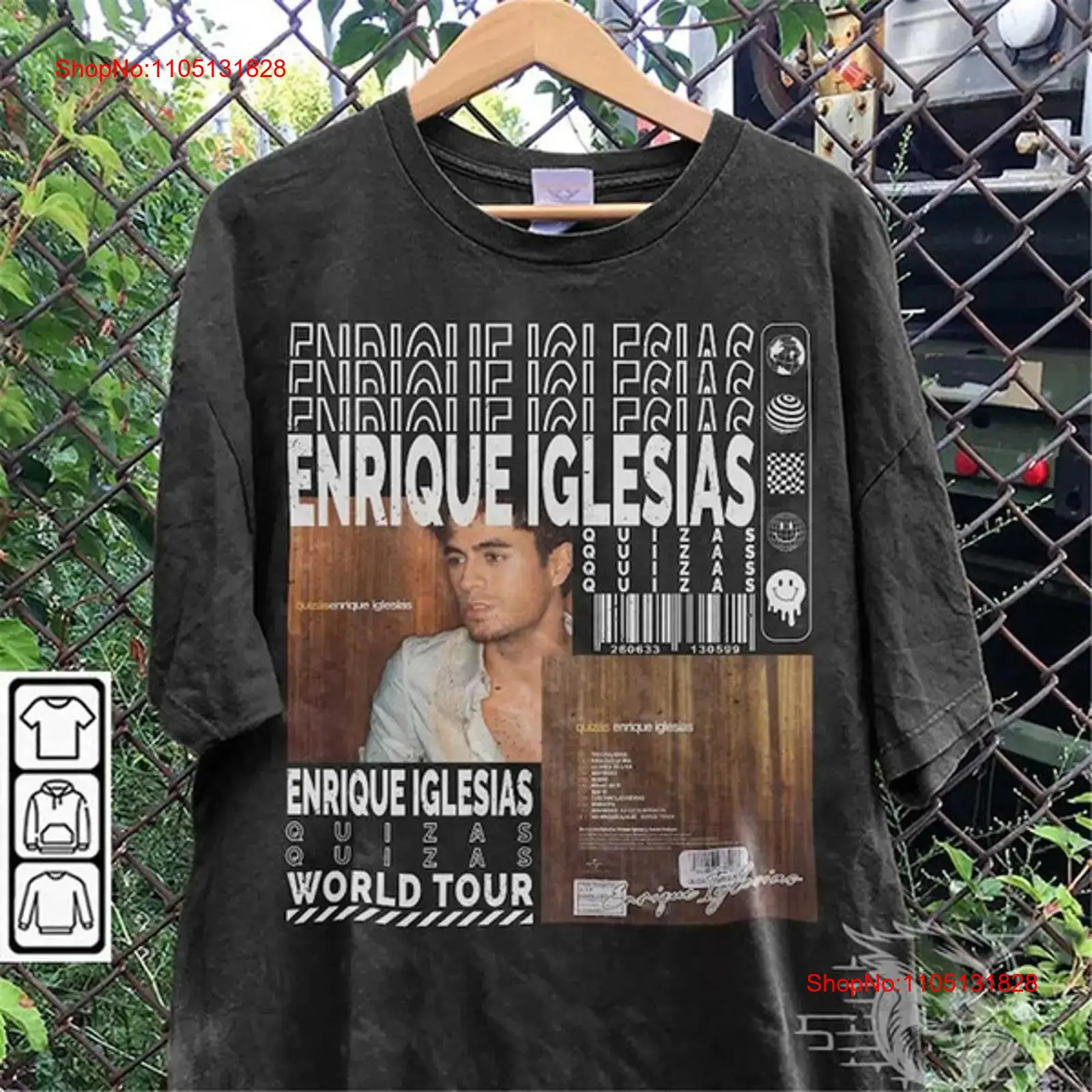 Enrique iglesias música t cami - Vintage Fashion Quiz avaliação e preço