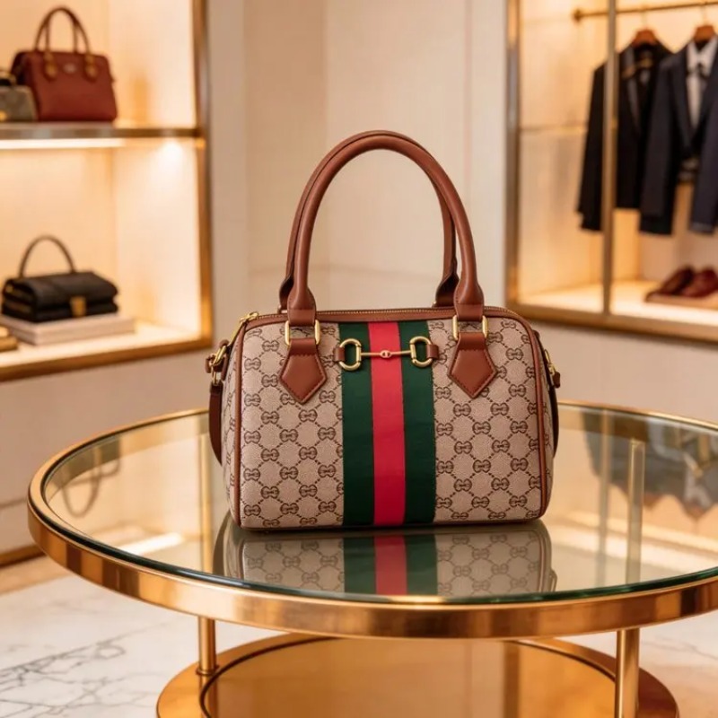 Mochila de Couro de Alta Quali - Vintage Fashion Boutique avaliação e preço